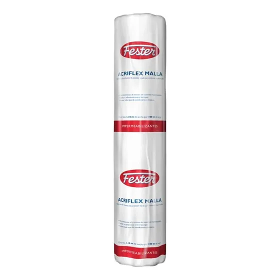 Membrana De Refuerzo Fester Acriflex  Rollo 1.10 X 100/mts/l