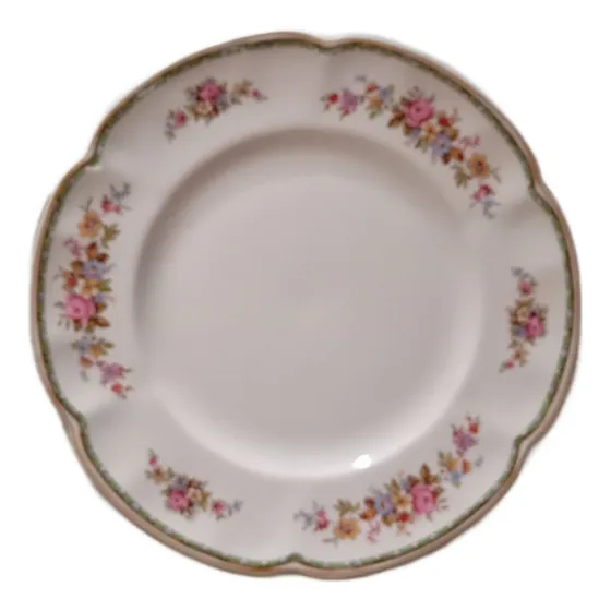 06 Platos De Porcelana Jhonson Bross