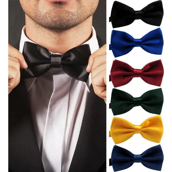 Moño Corbata Pajatita Adulto Niño Colores Ajustables Color Combinación Multicolor Para Adultos-2 Diseño De La Tela Hilo De Poliamida Largo 12 Cm