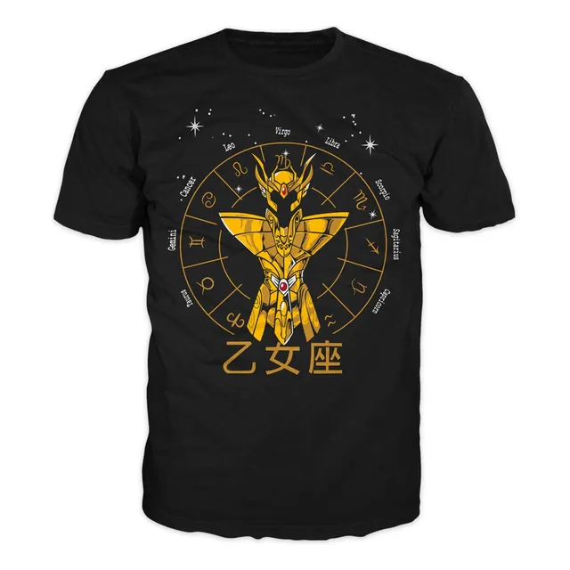 Camiseta 12 Casas Del Zodiaco Caballeros Adultos Y Niños Rf2