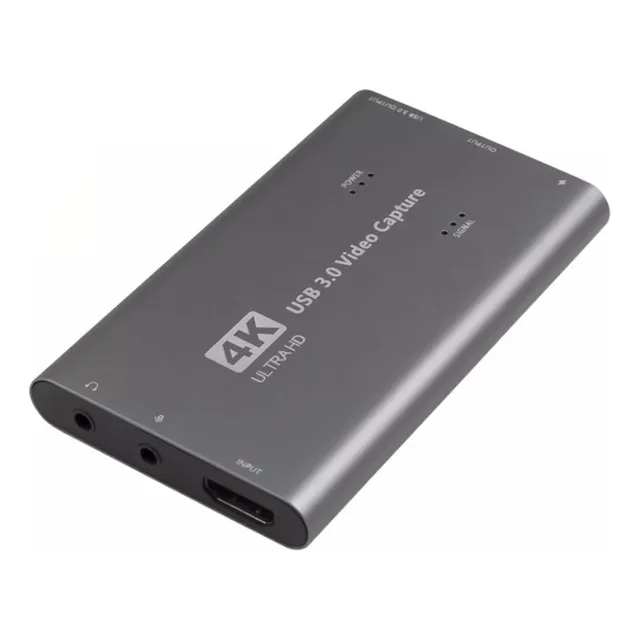 Capturadora De Video 60fps Usb 3.0 Loop Y Mic Audio