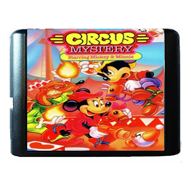 Cartucho Mickey Circus Mystery | 16 Bits Retro -museum Game-