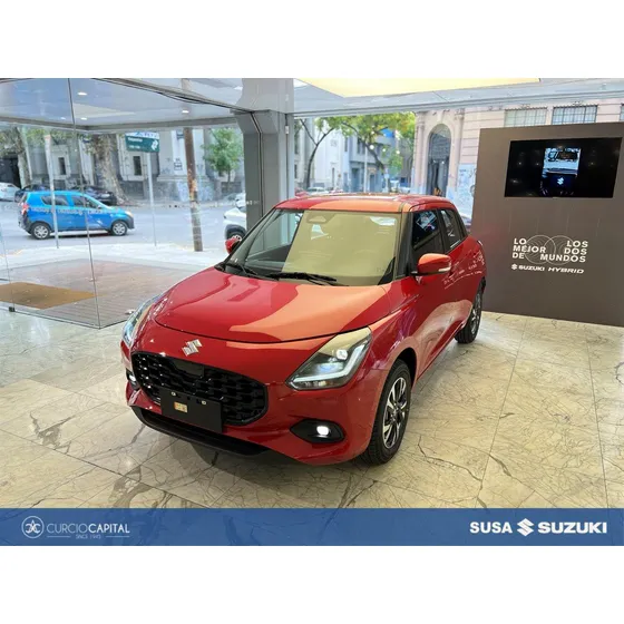 Suzuki Swift Glx Hibrido 2025 Rojo 0km