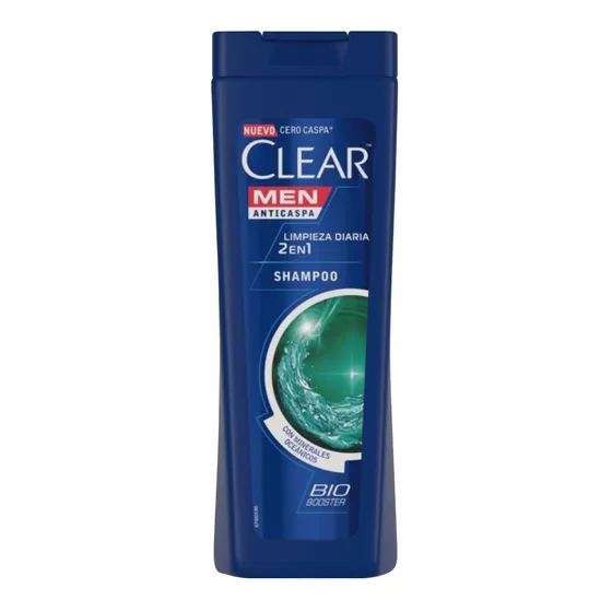 Clear - Shampoo - 2 En 1 - Limpieza Diaria - 400 Ml