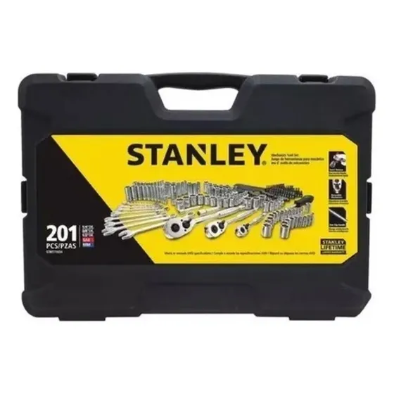 Juego De Herramientas Stanley 201 Piezas Original 