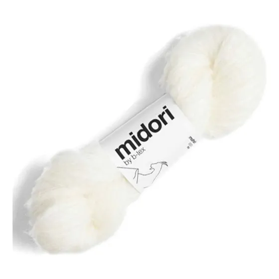 5 Madejas Midori 25 Gr Exclusivo Blend Lana Mohair / Merino