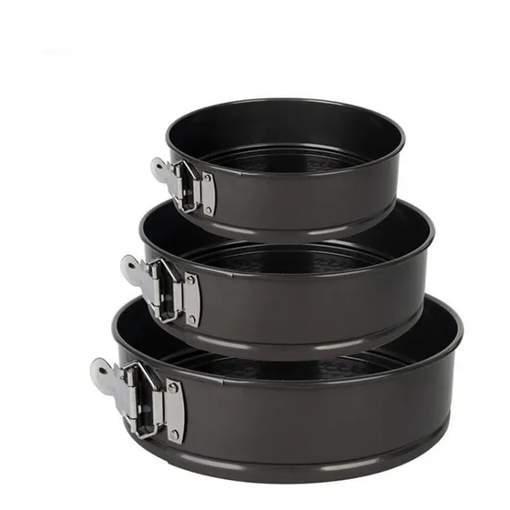 Set 3 Torteras Desmontables Antiadherentes Oferta Delsur