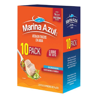 Marina Azul Atún 10 Sobres De 74 G Msi Marina Azul Atún 10 Sobres De 74 G Msi