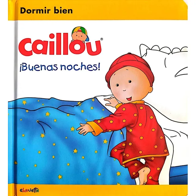 Libro Para Niños Hora De Dormir Caillou Buenas Noches Niñas