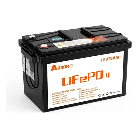 Lifepo4 Bateria De Litio 314ah 12.8v 2.56kwh 6000 Ciclos