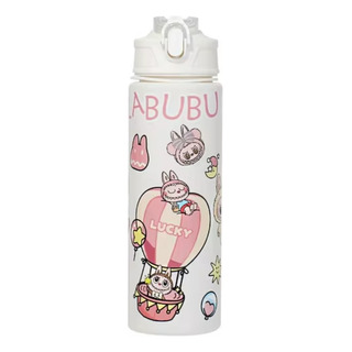 Vaso Con Popote Personajes Labubus Labubu Bebidas Frías Vaso Con Popote Personajes Labubus Labubu Bebidas Frías