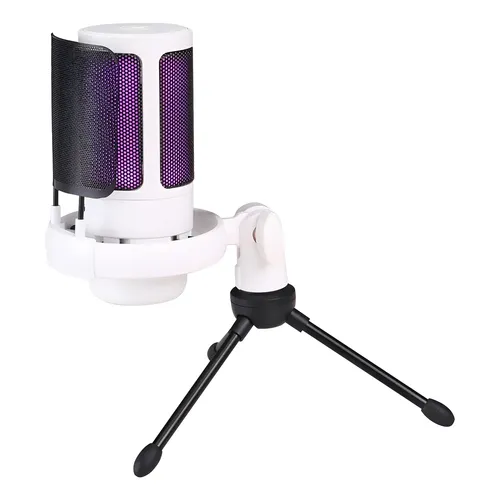 Microfone HyperX QuadCast S - RGB - Branco | MercadoLivre