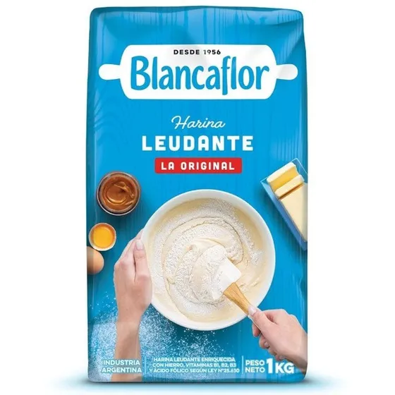 Harina De Trigo Leudante Blancaflor X 1 Kg