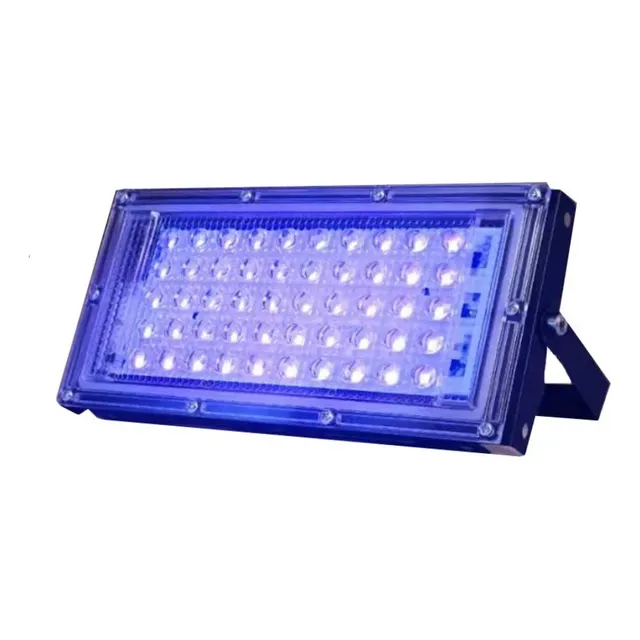 Reflector Ultravioleta 50w Led 395nm Luz Negra Neon 110v