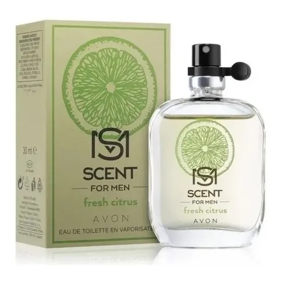 Avon Scent For Men Fresh Citrus- Eau De Toilette 30 Ml