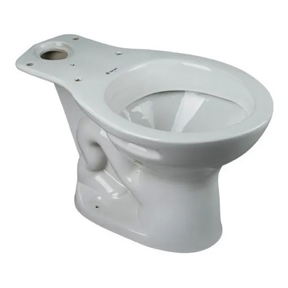 Inodoro Largo De Apoyo Blanco Ferrum Línea Andina S/tapa