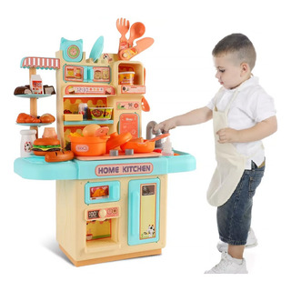 Cocinitas Infantil Cocina Juguete Luz Sonido Vapor Spray Cocinitas Infantil Cocina Juguete Luz Sonido Vapor Spray