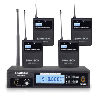Sistema De Monitor Inalámbrico Mono Iem Uhf Para Estudio Y D Sistema De Monitor Inalámbrico Mono Iem Uhf Para Estudio Y D