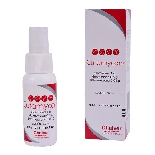 Crema Veterinaria Cutamycon Spray Piel. Entrega Ya!