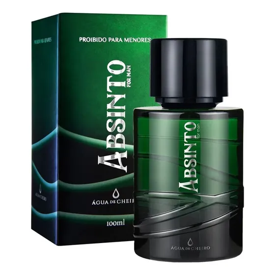 Deo Colônia Água De Cheiro Absinto For Man - 100ml Spray Perfume Masculino