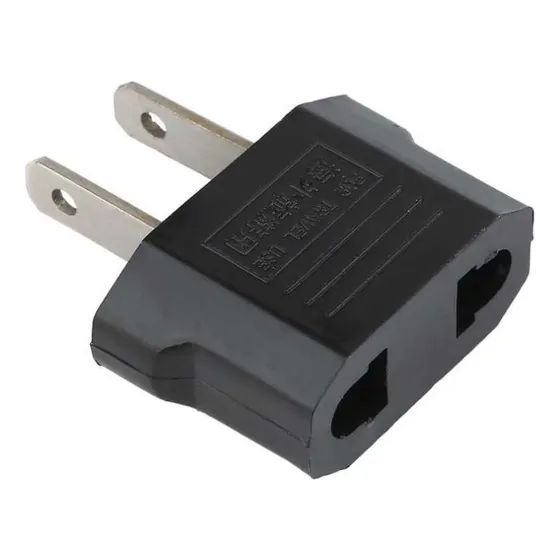 Convertidor Europeo A Americano Adaptador Enchufe Corriente