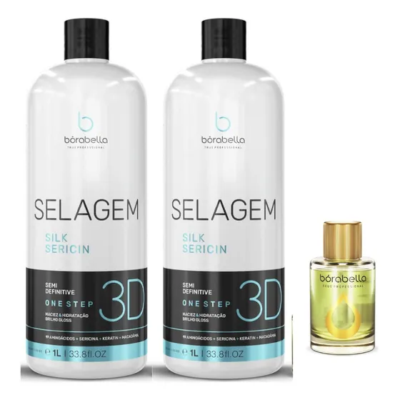 Borabela Kit 2 Selagem 3d Semi Definitiva Sem Formol 1000