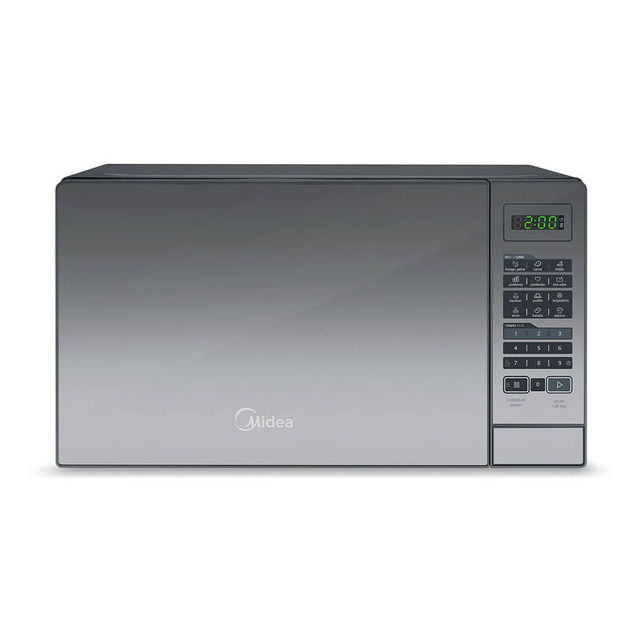 Micro-ondas Midea Mra_2 20l Prata Porta Espelhada 127v Micro-ondas Midea Mra_2 20l Prata Porta Espelhada 127v