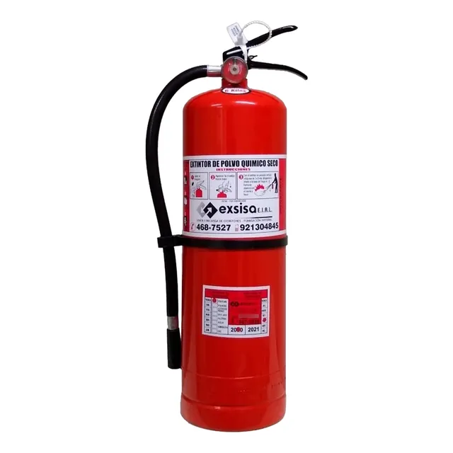 Extintor De Pqs Abc 6 Kg (nuevo), Incluye Igv Y Certificado.