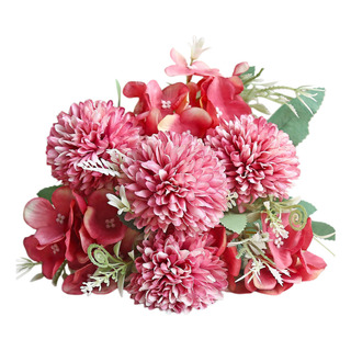 Hermosas Flores Falsas De Seda Artificial Para Bodas, Guirna Hermosas Flores Falsas De Seda Artificial Para Bodas, Guirna