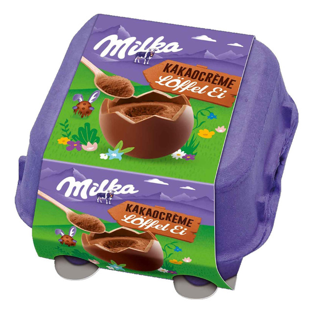 Ovo De Páscoa Creme De Cacau Löffel Ei Milka 136g