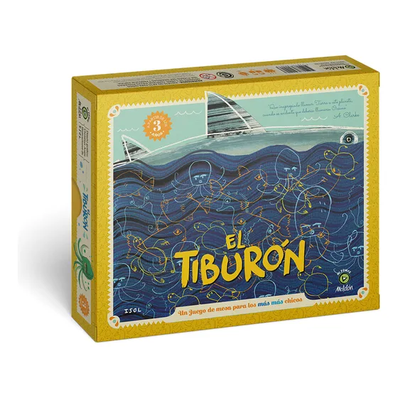 Juego De Mesa El Tiburón De Maldón Para Los Más Chicos