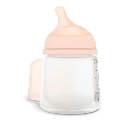 Mamadera Anticólico Zerø Zerø 180ml Flujo Adaptable Suavinex Color Rosa Liso
