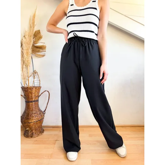 Pantalón Lulyna Crepé Largo Mujer Primavera/verano 2024