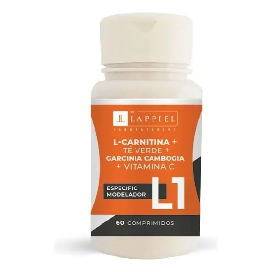 Quemador L1 Carnitina Te Verde Vit C 60 Capsulas - Lappiel