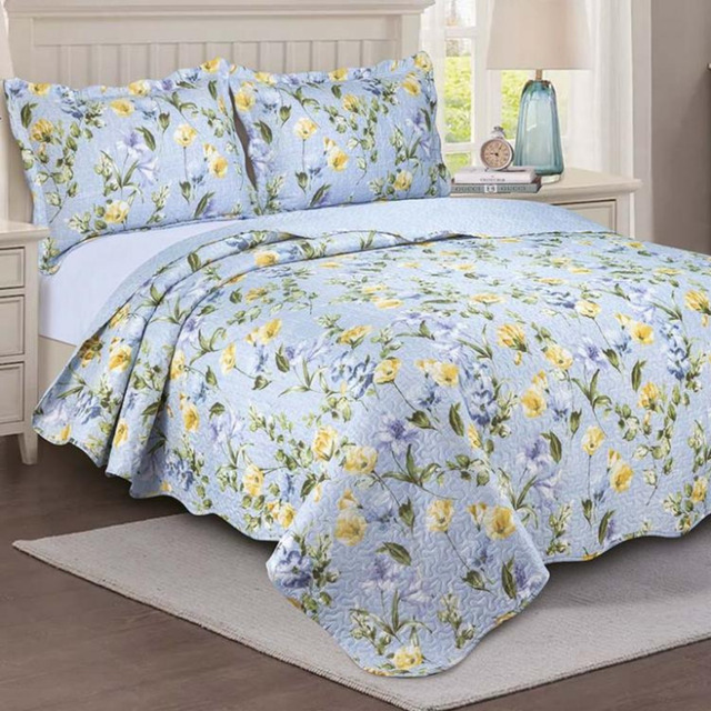 Colcha De Casal Cobre Leito Cocha De Cama Matelado 3 Peças Colcha De Casal Cobre Leito Cocha De Cama Matelado 3 Peças