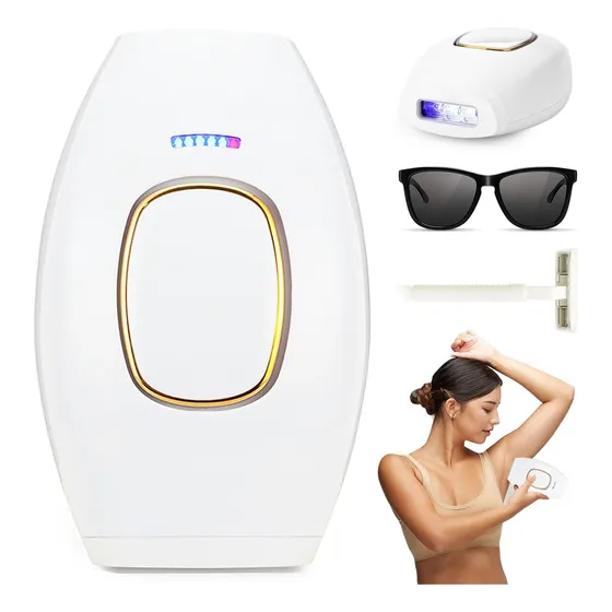 Kit Depiladora Laser Ipl Permanente Dispositivo Removedor