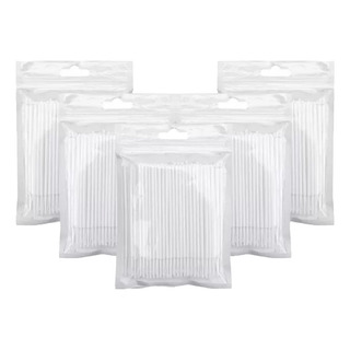 500 Microbrush Desechable Para Extensiones De Pestañas White 500 Microbrush Desechable Para Extensiones De Pestañas White