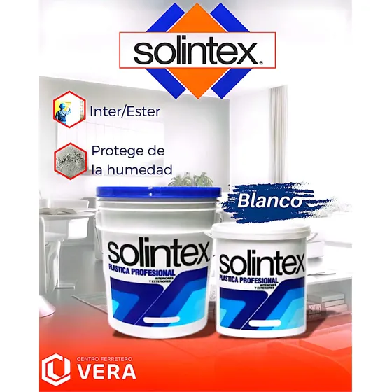Plastica Profesional Solintex Galón Blanco