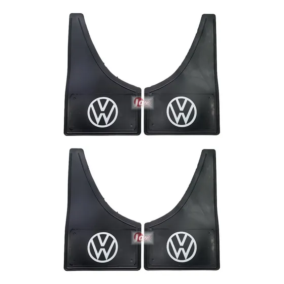 Juego X 4 Barrero Goma Vw / Gol / Polo - Delantero / Trasero Volkswagen Auto Babero