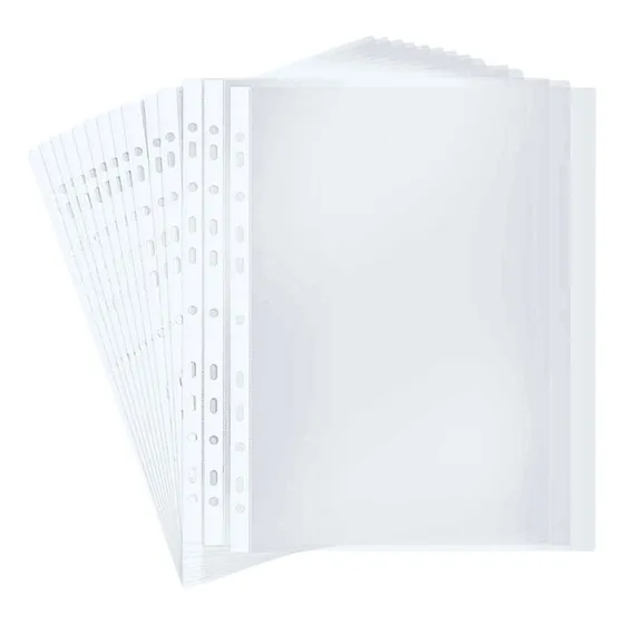 Fundas Plásticas Transparente A4 Pack De 100 Hojas