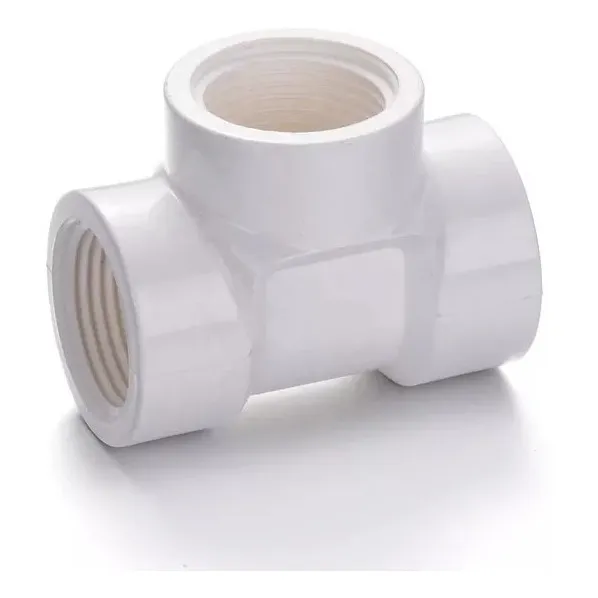 Tee Roscada Pvc 1/2   X 5 Unidades Sistemas E Irrigaciones