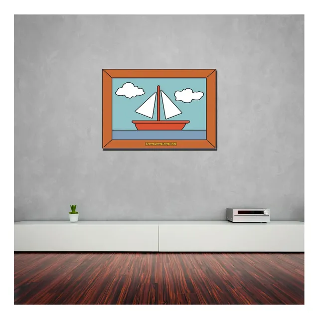 Cuadro Los Simpsons 39x27 Decorativo Moderno Individual