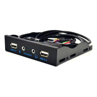 Panel Frontal De 9 Pines A Usb 2.0 Hub Para Pc 2 Puertos Usb Panel Frontal De 9 Pines A Usb 2.0 Hub Para Pc 2 Puertos Usb