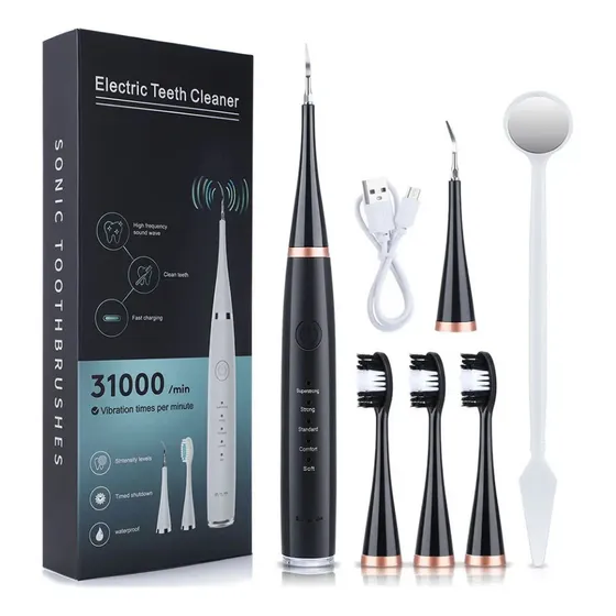 Cepillo Electrico Dental Removedor Calculo Dental Recargable