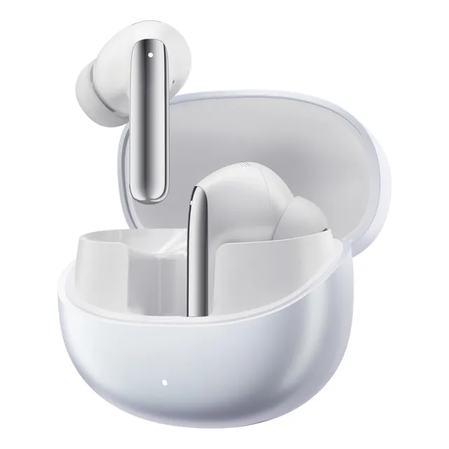 Audifonos Inalámbricos QCY Melobuds Pro HT08 ANC Adaptativo 46dB, Bluetooth 5.3, Audio Hi Res y LDAC, 34 horas de batería, Conexión Multipunto, Blanco