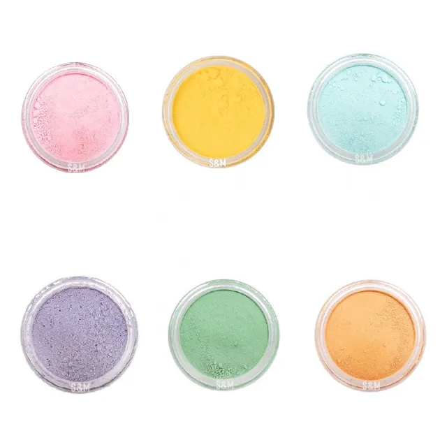 Colorantes Liposolubles En Polvo Colores Pastel Pack X 6