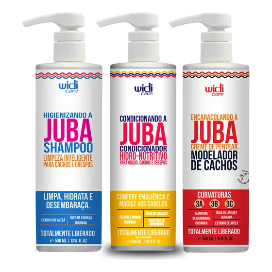 Widi Care A Juba Kit Shampoo+ Condicionador+Encaracolando