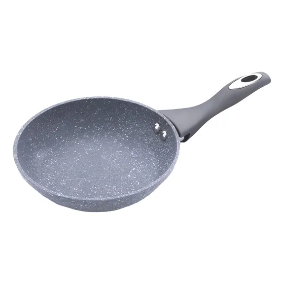 Sarten En Piedra Volcánica De 24 Cm Novum Color Gris