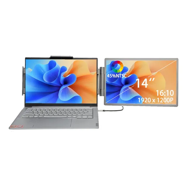 Monitor Portátil Con Pantalla De Expansión Portátil De 14 Pu