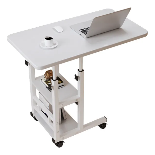 Mesa Para Laptop C/ruedas Ajusta Altura Múltiples Posiciones